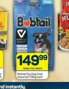 Pick n Pay Hypermarket Bobtail dry dog food offer