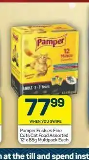 Pick n Pay Hypermarket Pamper cat food offer