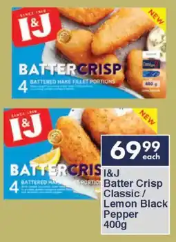 President Hyper I&J Batter Crisp Classic/ Lemon Black Pepper offer