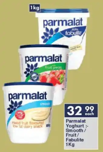 President Hyper Parmalat Yoghurt Smooth/ Fruit/ Fabulite offer