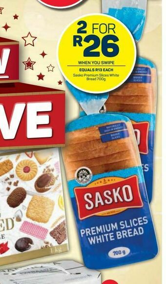 Pick n Pay Hypermarket Sasko bread 2 offer