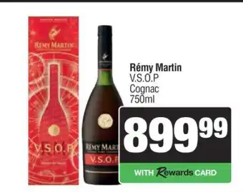 Spar Tops Rémy Martin V.S.O.P offer