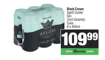 Black Crown Spirit Cooler Gin