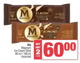 Spar Ola Magnum Ice Cream Stick offer