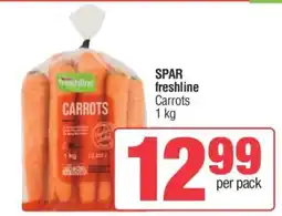 Spar SPAR freshline Carrots offer
