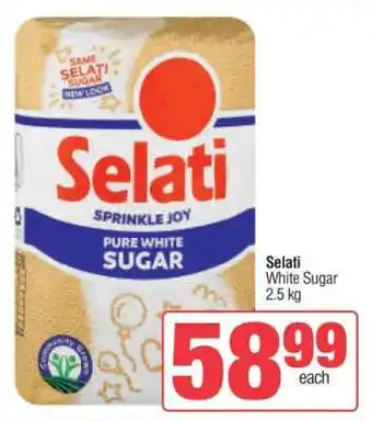 Spar Selati White Sugar offer