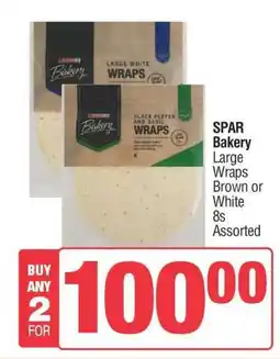Spar SPAR Bakery Large Wraps offer