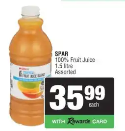 Spar SPAR 100% Fruit Juice offer