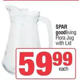 Spar SPAR goodliving Flora Jug with Lid offer