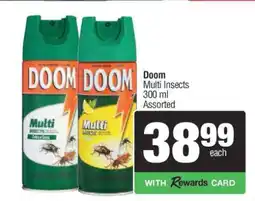 Spar Doom Multi Insects offer