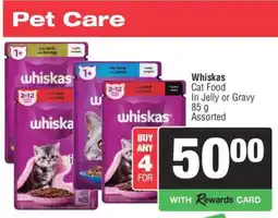 Spar Whiskas Cat Food offer