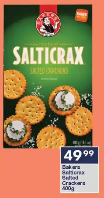 President Hyper Bakers Salticrax Salted Crackers offer