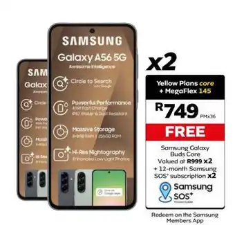 MTN Samsung Galaxy A56 5G offer