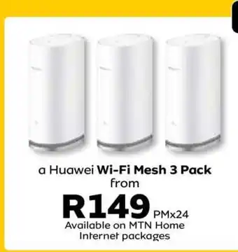 MTN Huawei Wi-Fi Mesh 3 Pack offer