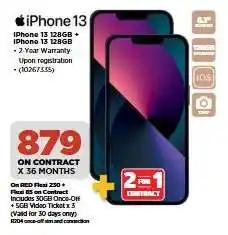 HiFi Corp iPhone 13 128GB + iPhone 13 128GB offer