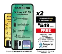 MTN Samsung Galaxy A36 5G + A26 5G offer