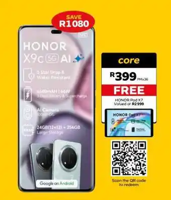 MTN HONOR X9c 5G AI offer