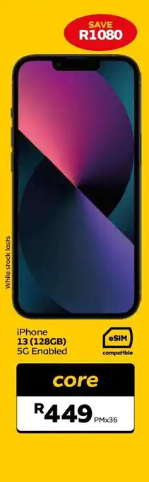 MTN iPhone 13 128GB offer