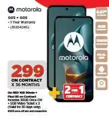 HiFi Corp Motorola G05 + G05 offer