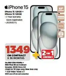 HiFi Corp iPhone 15 128GB offer