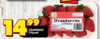 Shoprite STRAWBERRIES 250g pack offer