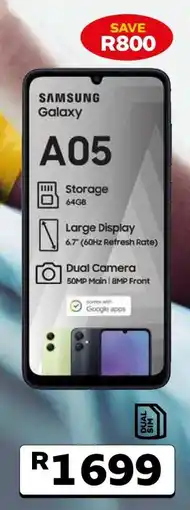 MTN Samsung Galaxy A05 offer