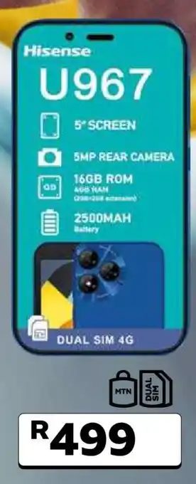 MTN Hisense U967 offer