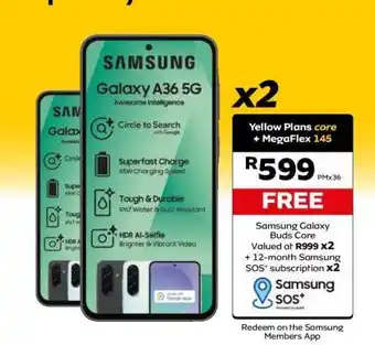 MTN Samsung Galaxy A36 5G offer
