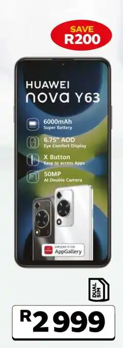 MTN Huawei Nova Y63 offer