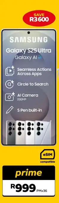 MTN Samsung Galaxy S25 Ultra offer