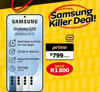 MTN Samsung Galaxy S25 offer