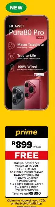 MTN Huawei Pura80 Pro offer