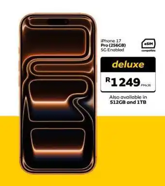 MTN iPhone 17 Pro (256GB) offer