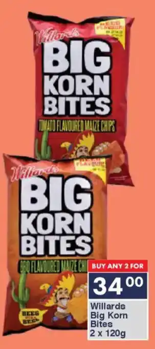 President Hyper Willards Big Korn Bites offer