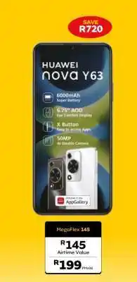MTN Huawei Nova Y63 offer