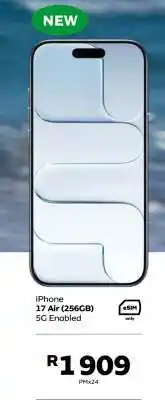 MTN iPhone 17 Air (256GB) offer