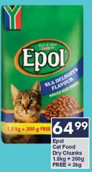 President Hyper Epol Cat Food Dry Chunks offer