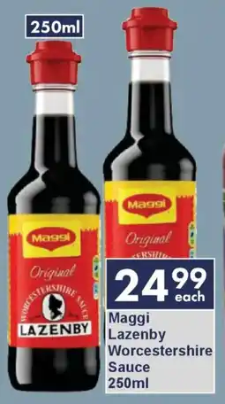 President Hyper Maggi Lazenby Worcestershire Sauce offer