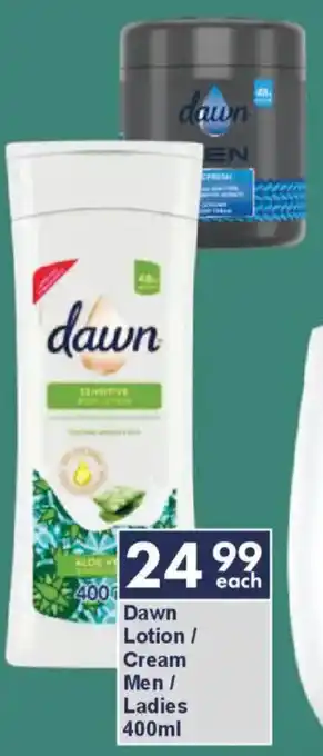 President Hyper Dawn Lotion/ Cream Men/ Ladies offer