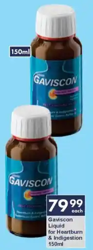 President Hyper Gaviscon Liquid for Heartburn & Indigestion offer