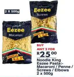 President Hyper Noodle King Eezee Pasta Macaroni/ Penne/ Screws/ Elbows offer