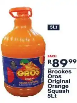 President Hyper Brookes Oros Original Orange Squash offer