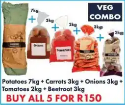 President Hyper Buy all 5 for R150 offer