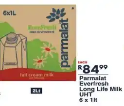 President Hyper Parmalat Everfresh Long Life Milk UHT offer