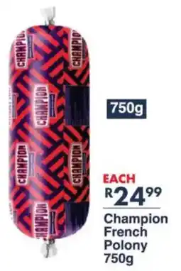 President Hyper Champion French Polony offer