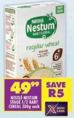 Shoprite Nestlé nestum stage 1/2 baby cereal offer