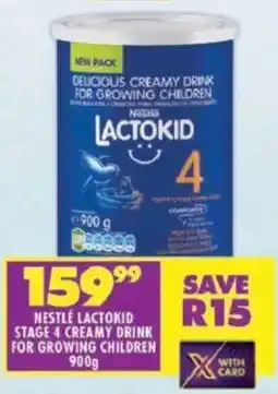 Shoprite Nestle lactokid stage 4 creamy drink for growing children offer