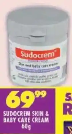 Shoprite Sudocrem skin & baby care cream offer