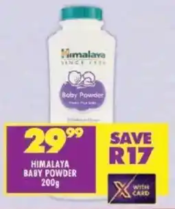 Shoprite Himalaya baby powder offer