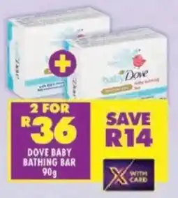 Shoprite Dove baby bathing bar offer